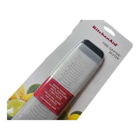 NEW KitchenAid Gourmet Etched Fine Grater/Zester in Dried Rose [Pink] - Picture 2 of 3